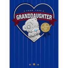 From Your Granddaughter Me To You Bear Fathers Day Card Image Preview